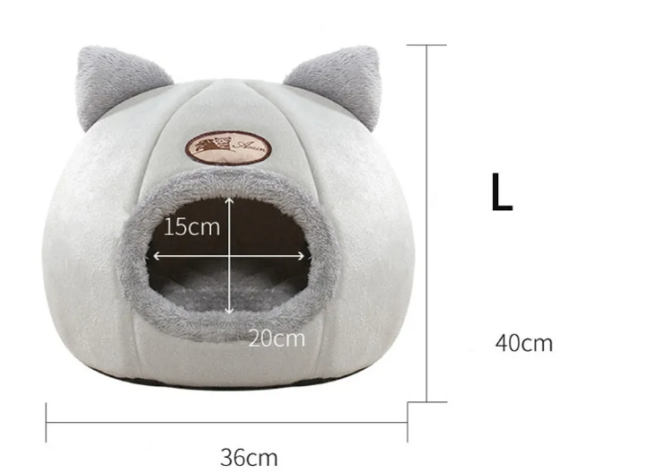 CozyNest Cueva Premium para Gatos y Perros Pequeños