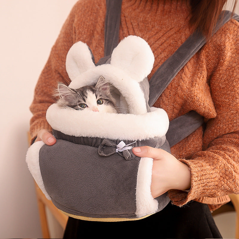 Mochila Transportín y Cama para Gatos
