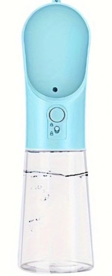 AquaPet Botella Portátil de Agua para Mascotas