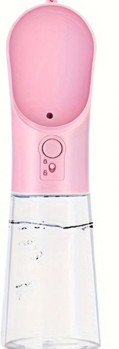 AquaPet Botella Portátil de Agua para Mascotas