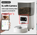 Comedero Automático Inteligente para Perros y Gatos con WIFI y Cámara HD