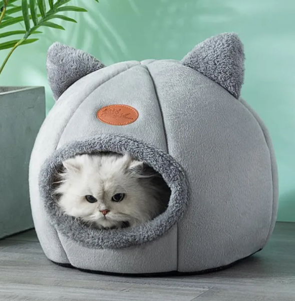 CozyNest Cueva Premium para Gatos y Perros Pequeños